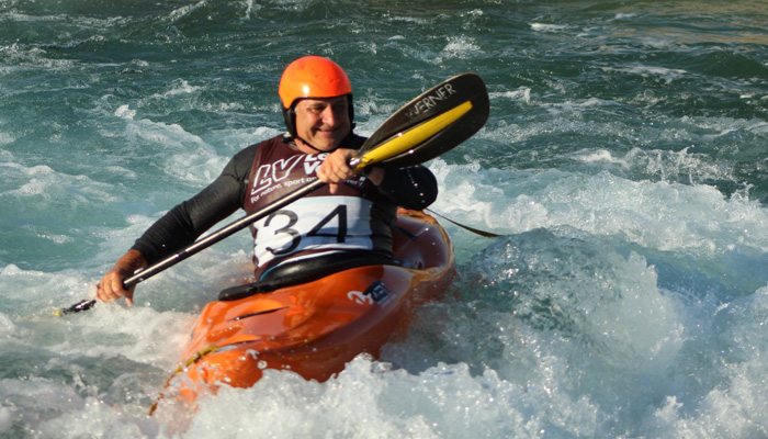 Clive Marfleet at Lee Valley White Water Center